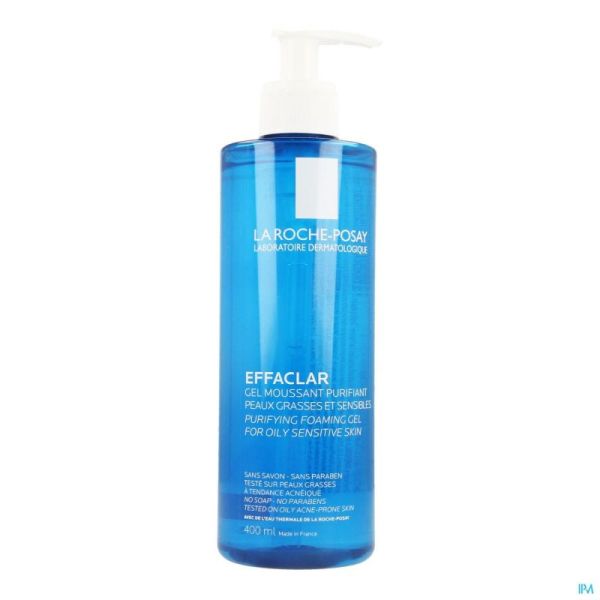 La Roche Posay Effaclar Schuimgel Zuiverend 400ml