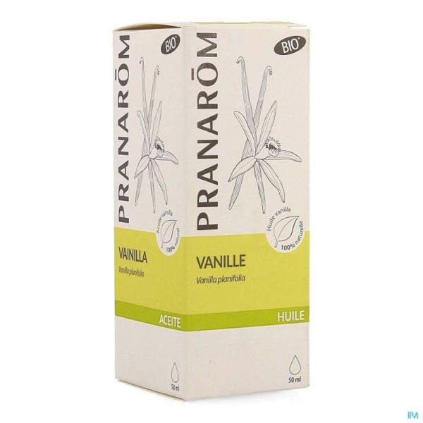 Vanille Plant.olie 50ml Pranarom