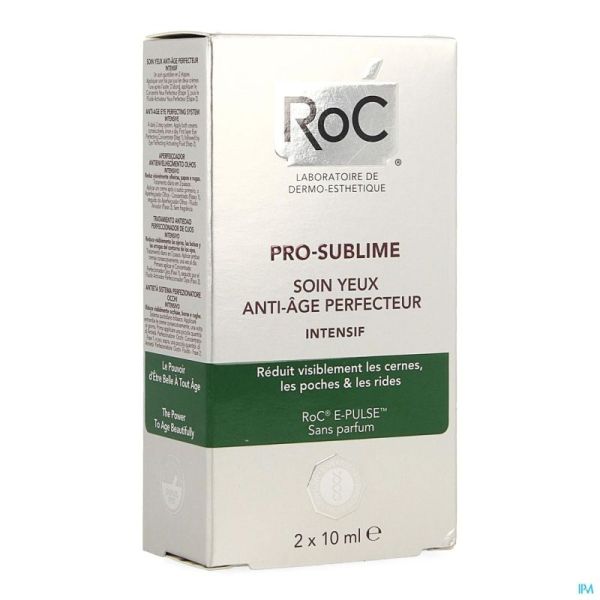 Roc Pro-sublime Oogcontour A/age Perfect. 2x10ml