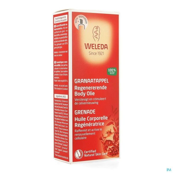 Weleda Granaatappel Regeneratie Olie Fl 100ml