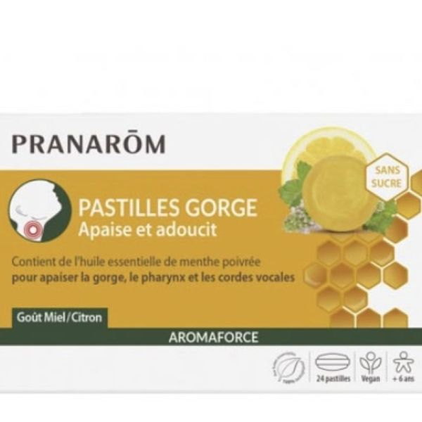 Aromaforce Keel Honing/citroen Z/suiker Past 24