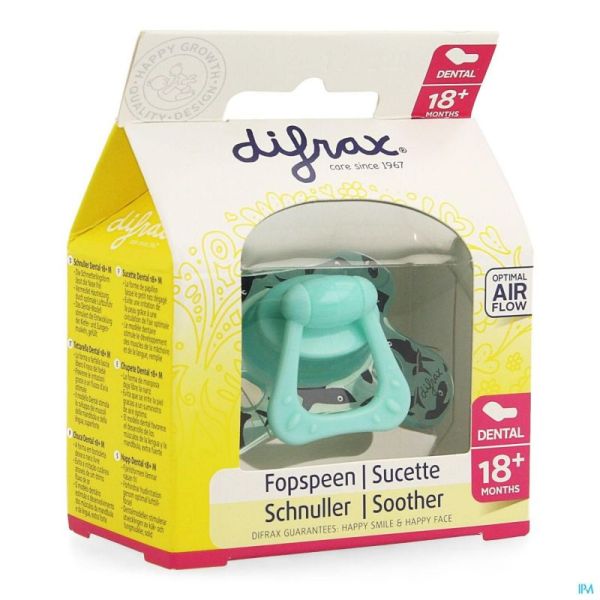 Difrax Fopspeen Sil Dental Xtr Sterk +18m 342