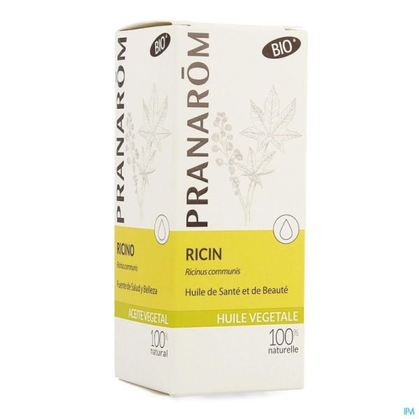 Ricin Plantaardige Olie Fl 50ml Pranarom