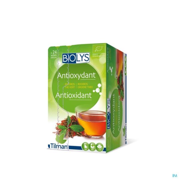 Biolys Rooibos Groene Thee Sach 24