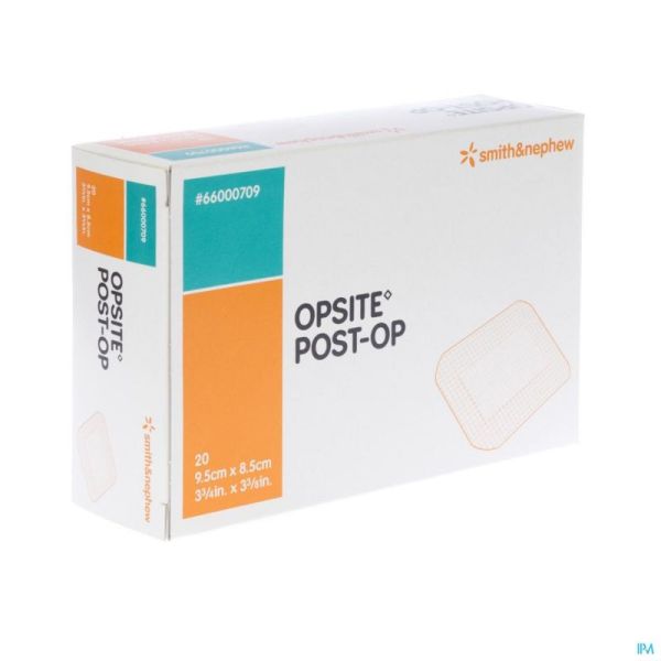 Opsite Post Op N 9,5cmx 8,5cm 20 66000709