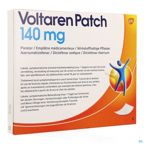 Voltaren Patch 140mg Pleister 5