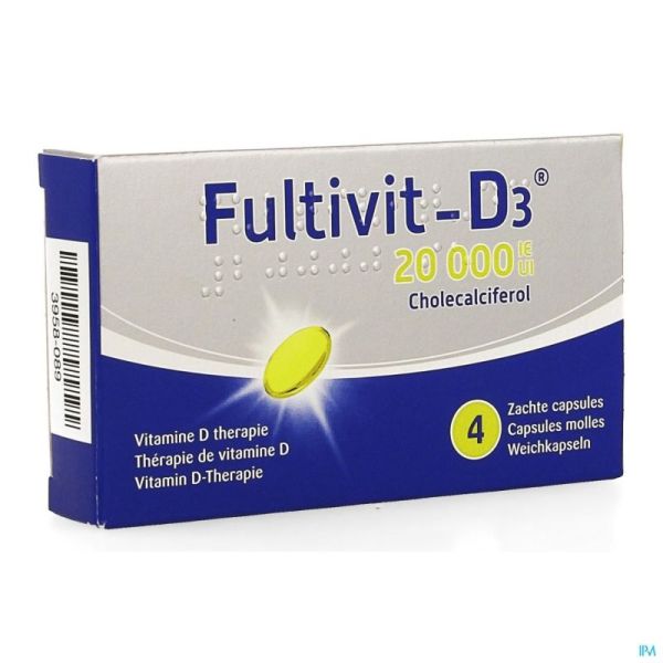 Fultivit-d3 20000ie Caps Zacht 4