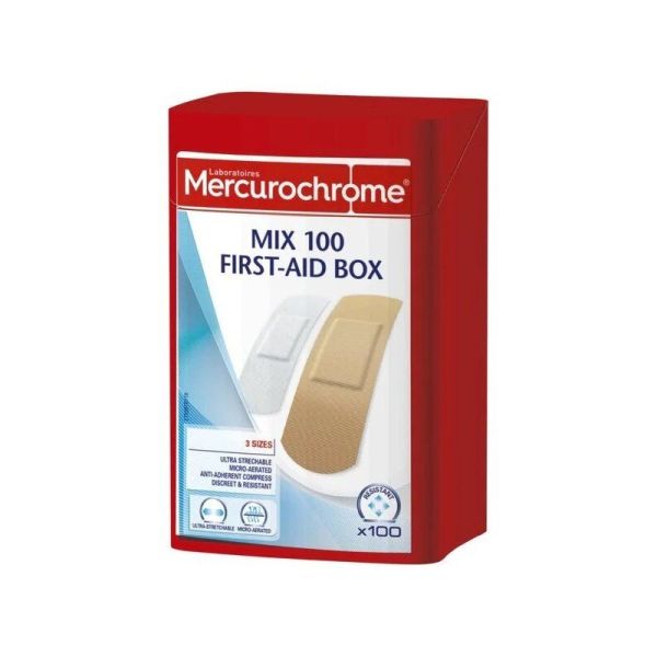 Mercurochrome Mix 100 First-aid Box
