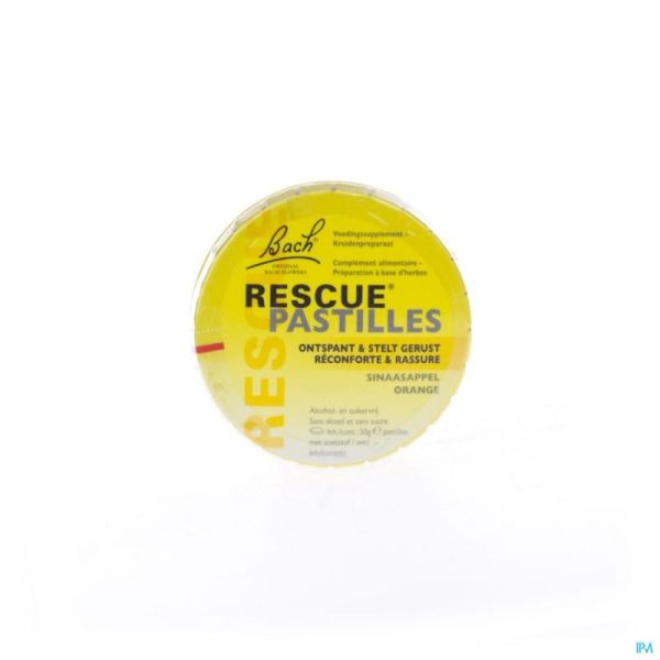 Bach Rescue Pastilles Sinaas Suikervrij 50g