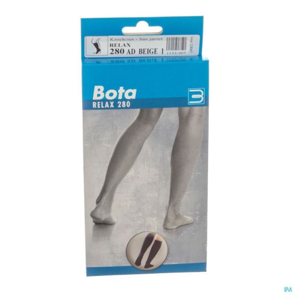 Bota Relax 280 Korte Kous Beige N1