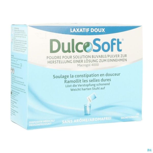 Dulcosoft Pdr Zakje 20x10g