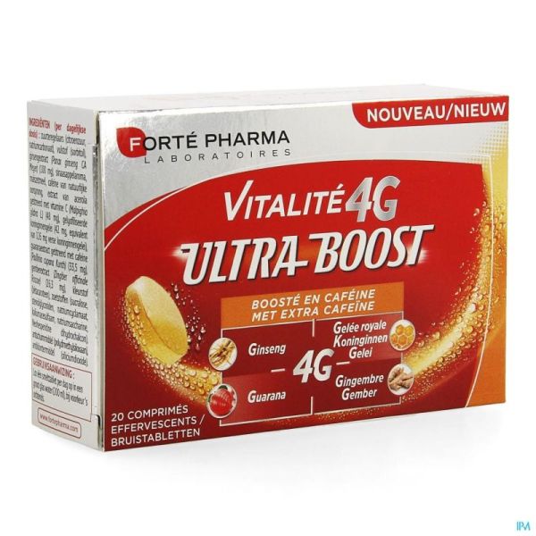 Vitalite 4G Ultra Boost Cafeine Comp 20