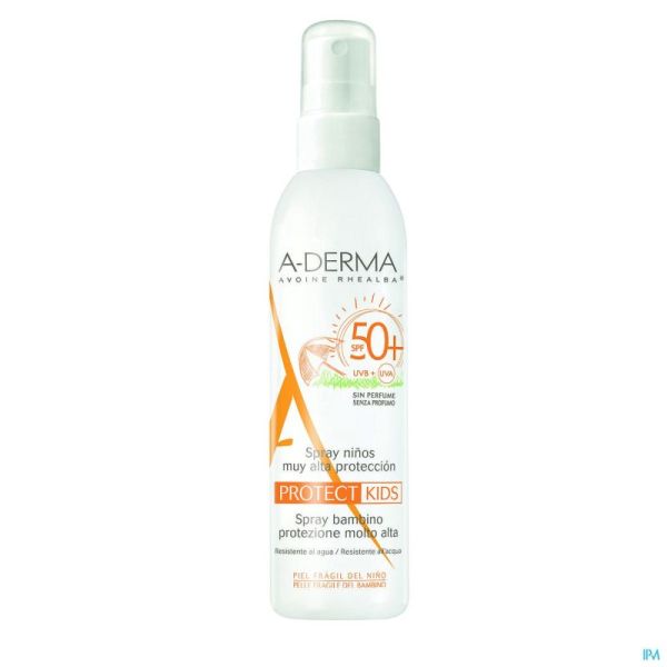 Aderma Protect Spray Kind Ip50+ 200ml