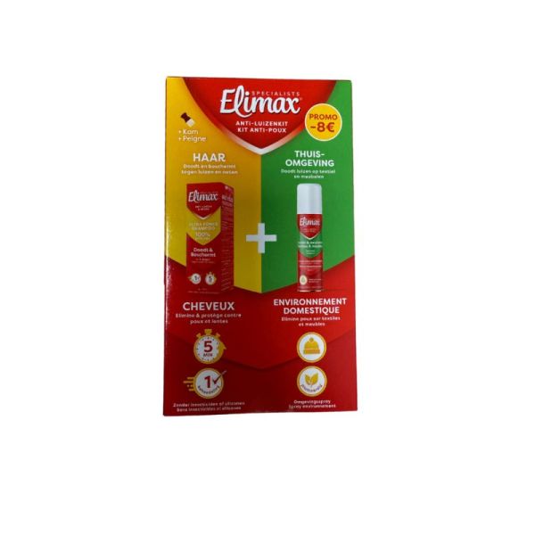 Elimax A/luizen Kit 2 Prod.