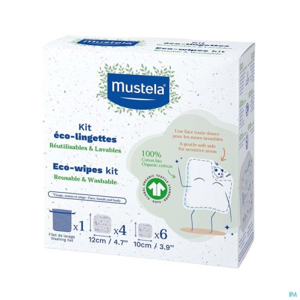 Mustela Mijn 1ste Kit Eco Doekjes 10